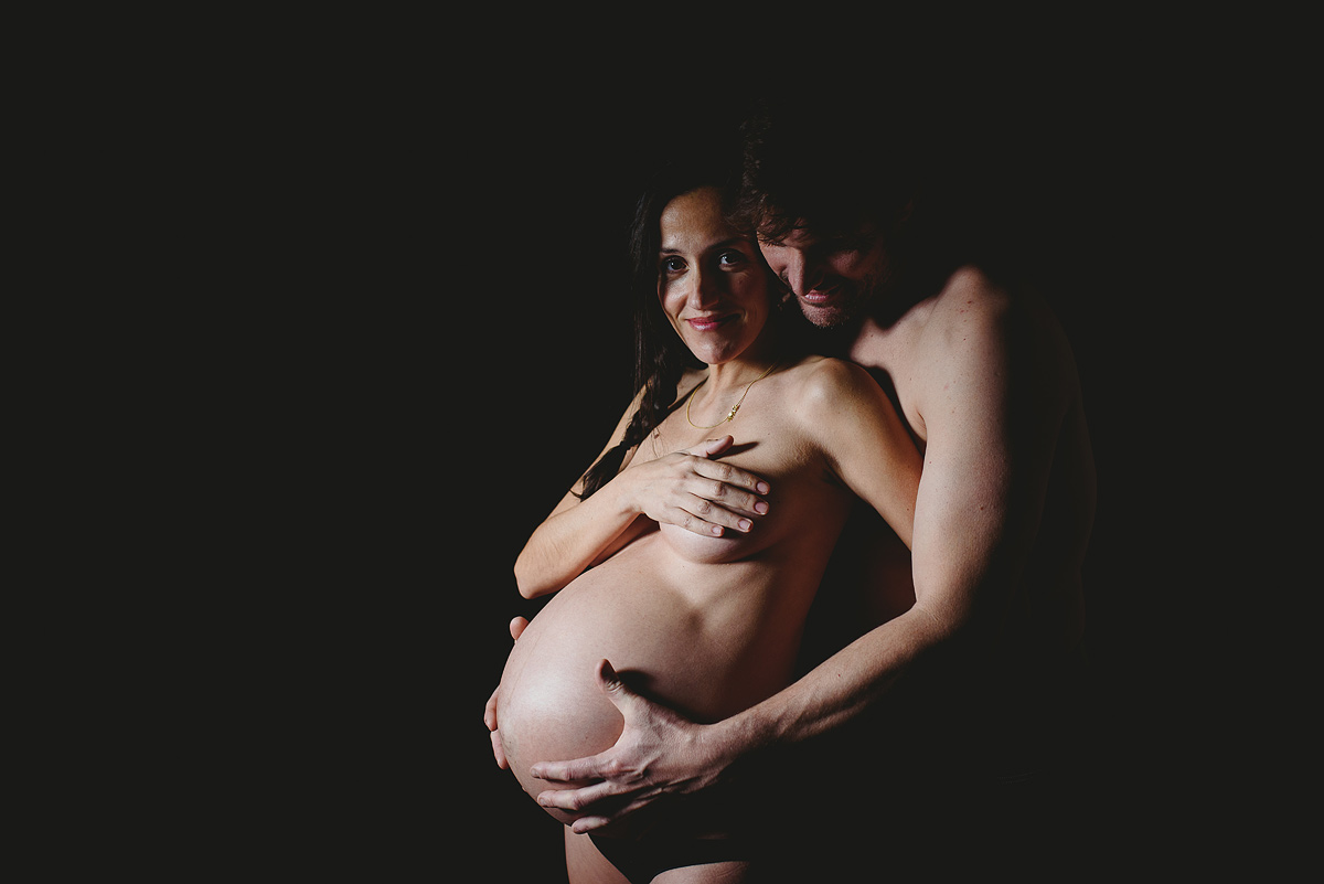 Fotografía artística embarazo