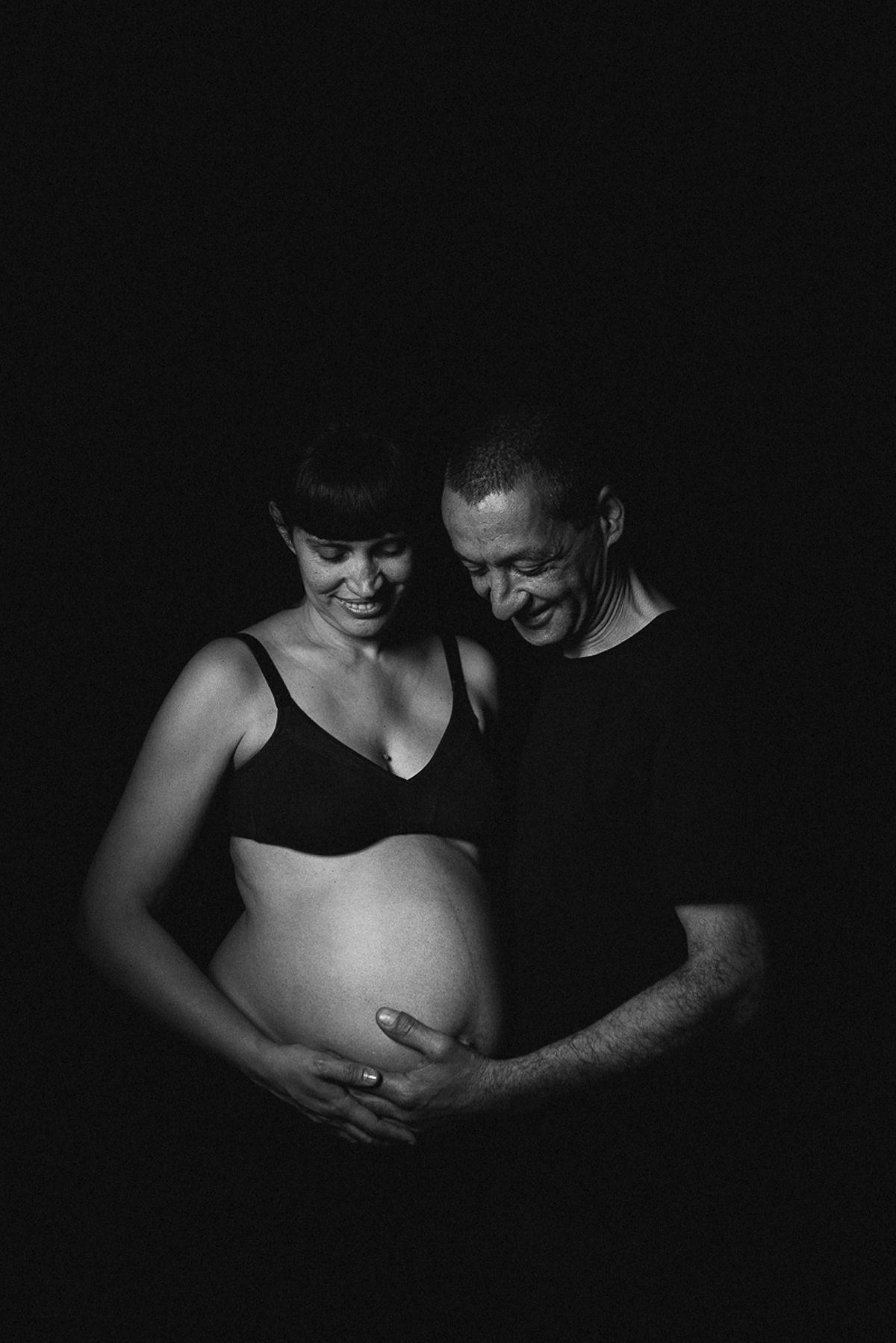 Fotografías de embarazo en estudio